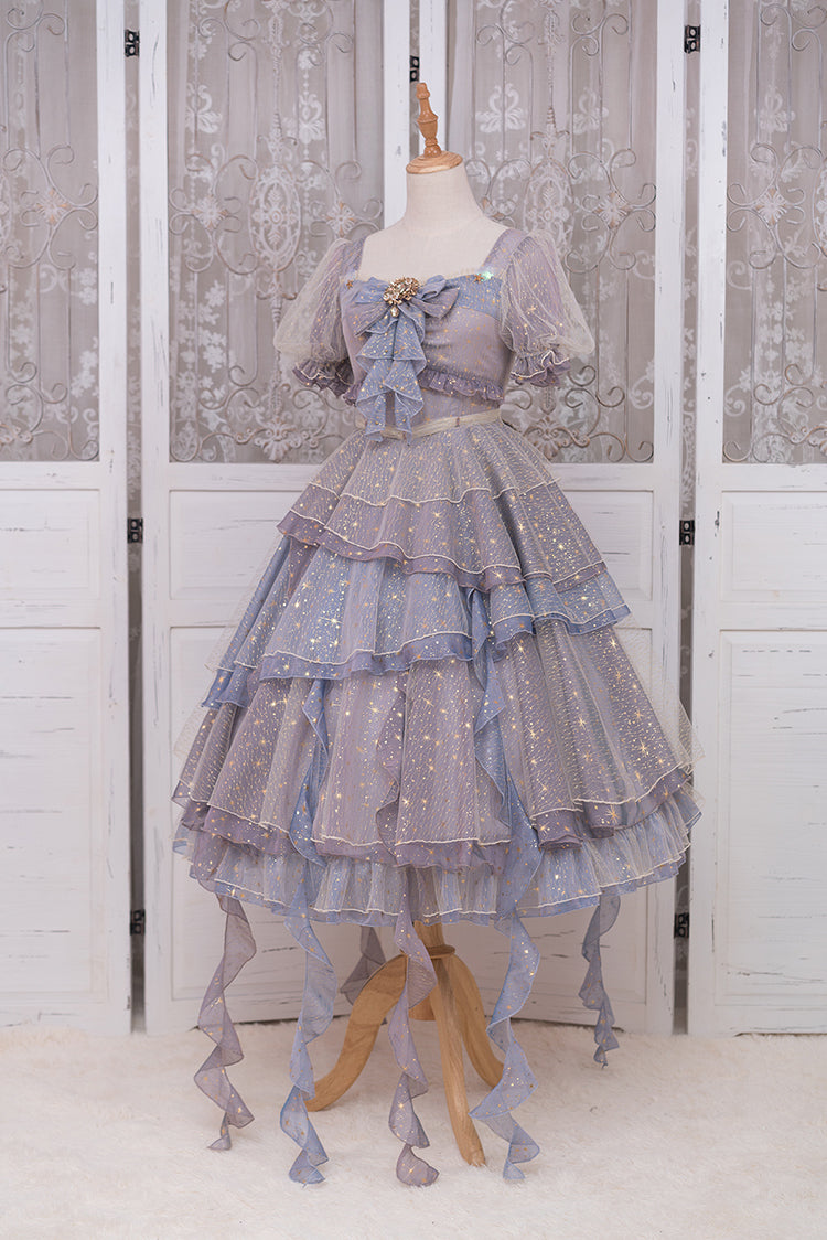 Fantastic Wind - Girl from the Deep Sea - KiraKira Chiffon Gauze Lolita OP