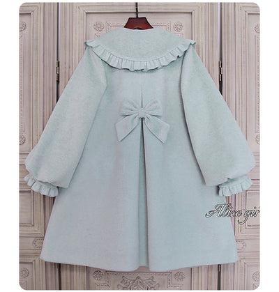 Alice Girl~ Long Wool Lolita Winter Coat   