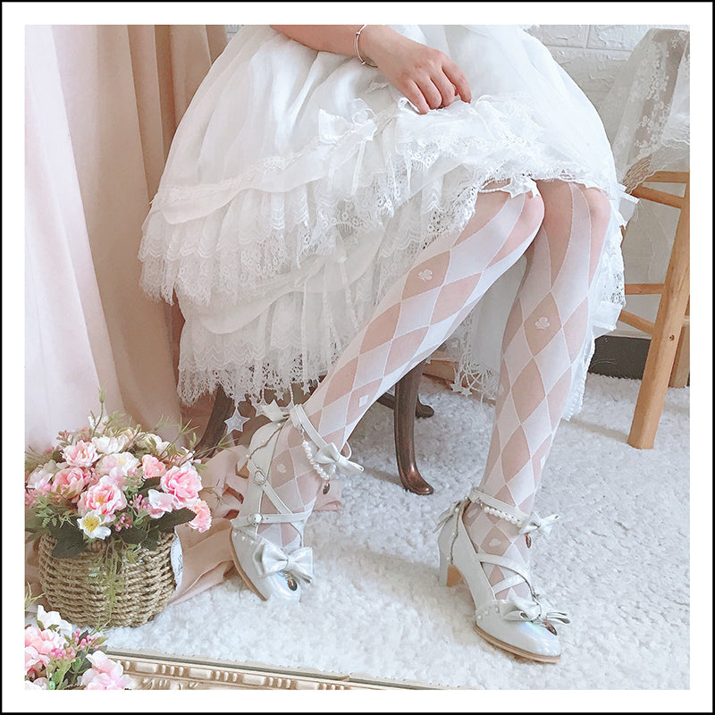 Roji roji~diamond Argyle Lolita Tights   