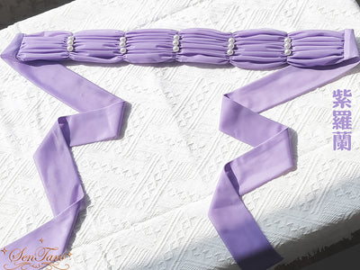 Sentaro~Elegant Lolita Multiple Colors Waist Tie violet  