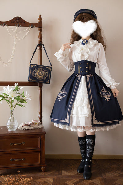 Sentaro~Dark Forest~Elegant Baroque Lolita Blouse   