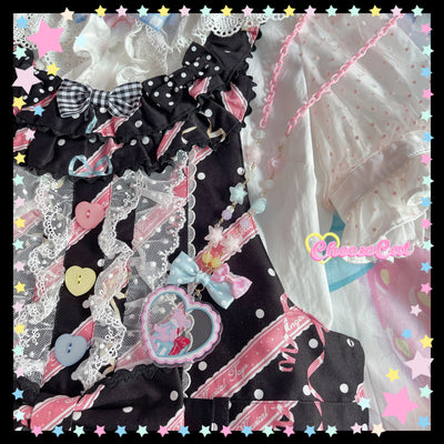 (Buyforme) Cheese Cat~AP Lily Kalu Shy Bear Lolita Necklace   