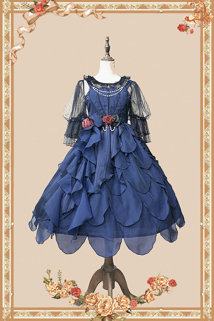 Infanta~Deep-sea Mermaid~ Lolita Jumper Dress   
