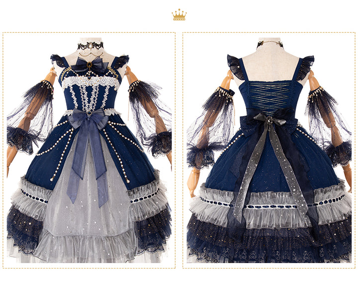 YingLuoFu ~ Star Night~ Luxurious Lolita Tea Party JSK   