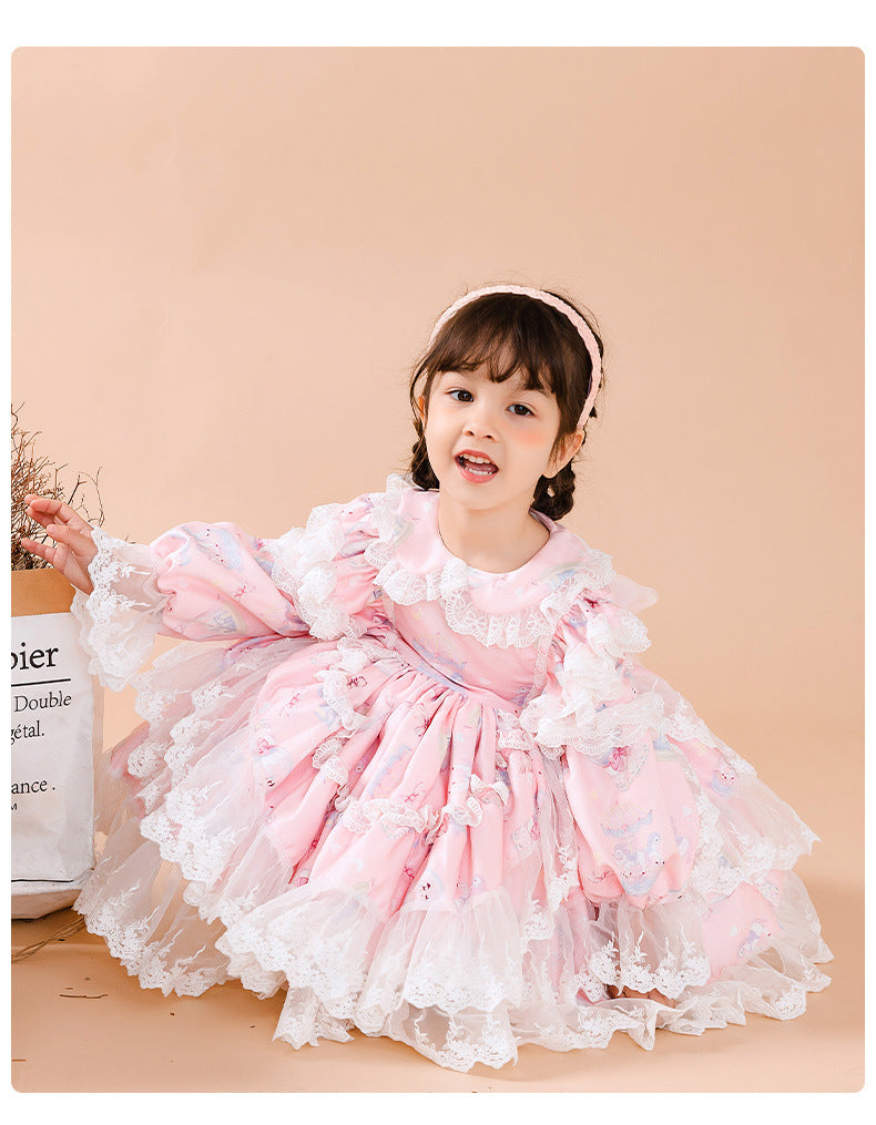 Kid Lolita Spring Princess Dress   