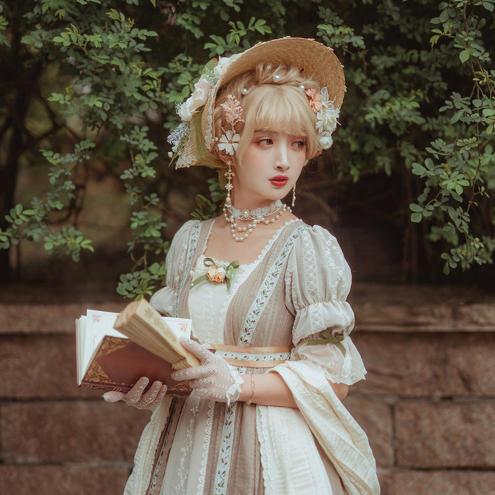 Miss Point - The Sally Gardens - Multicolors Ribbon Lolita Sash