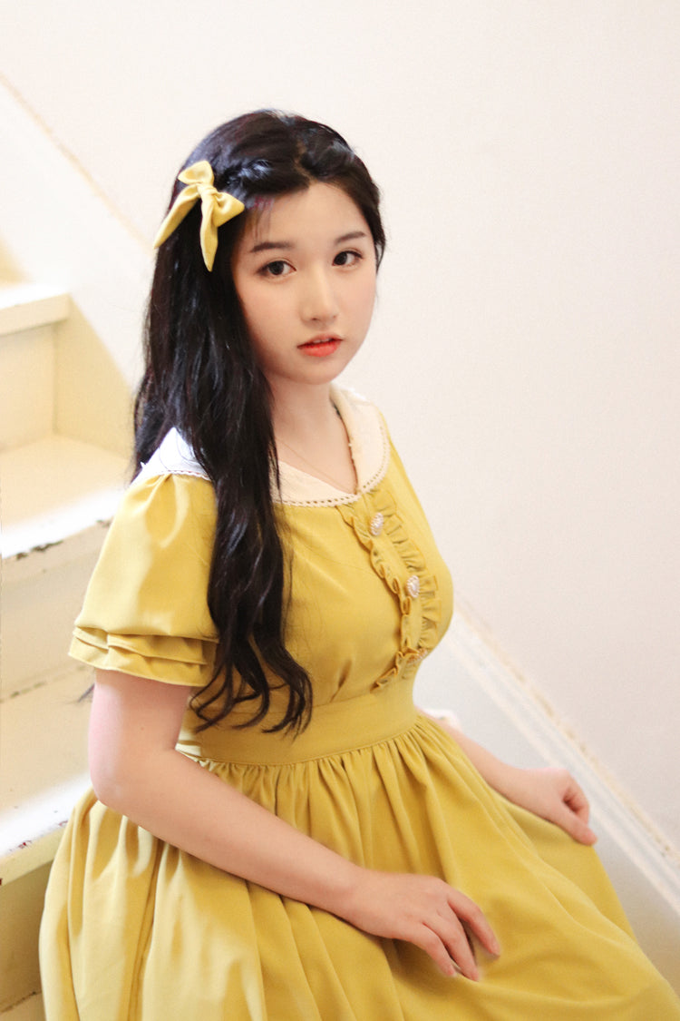 (Buyforme) Sweet Wood~ CLA French Vintage Lolita OP Dress 3806:20617