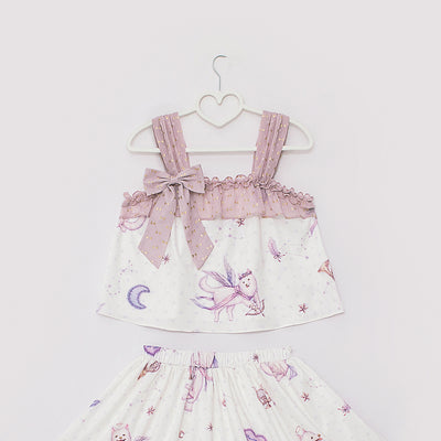 Precious Clove~Guardian Angel~Sweet Lolita Halter Shirt   