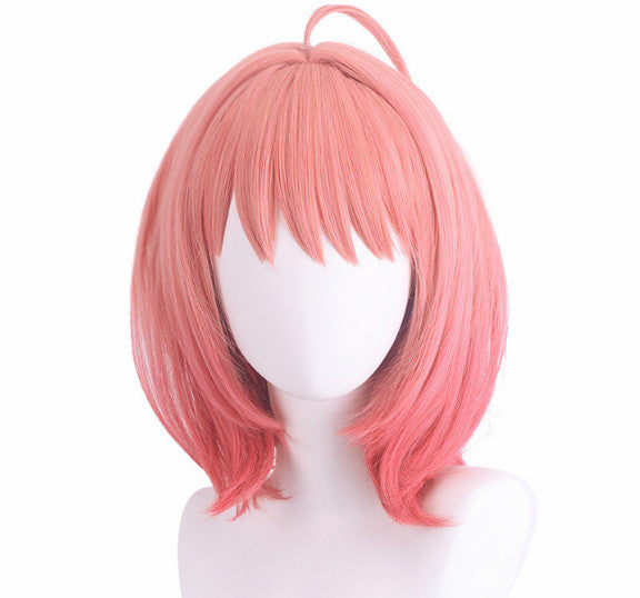 Piaoliujia~Spy × Family 35cm Pink Bob Cos Wig   