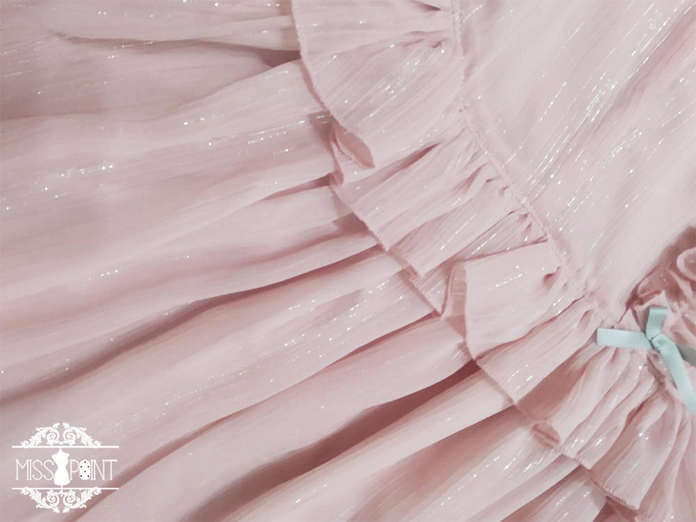 Miss point~Rhine Riverside~French Vintage Chiffon Lolita JSK 1802:45693