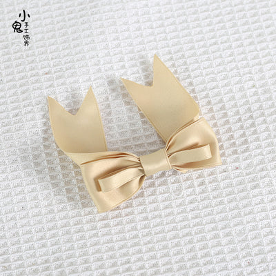 Xiaogui~Kawaii J-fashion Lolita Bow Clip yellow  