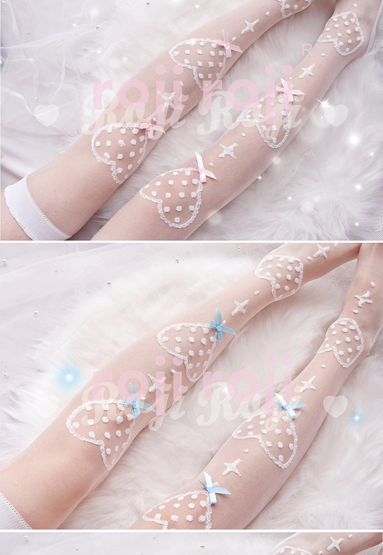 Roji roji - Super Thin Summer Lolita Knee Socks