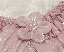 ZeeYe~Sweet Lolita Short Sleeve OP Dress S pink pin 