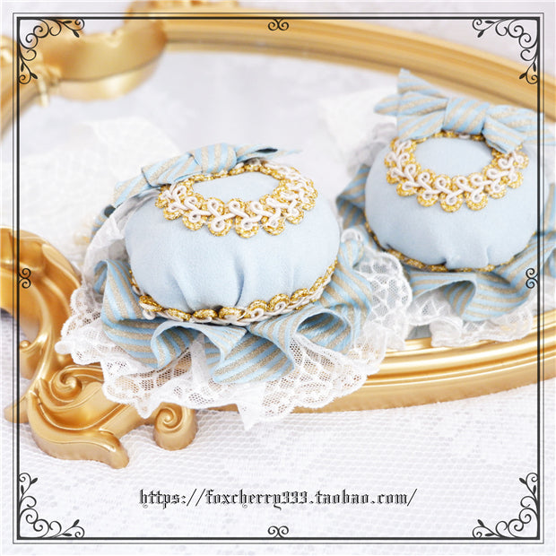 Fox Cherry - Palace Retro Elegant Bow Headdress Lolita Top Hat