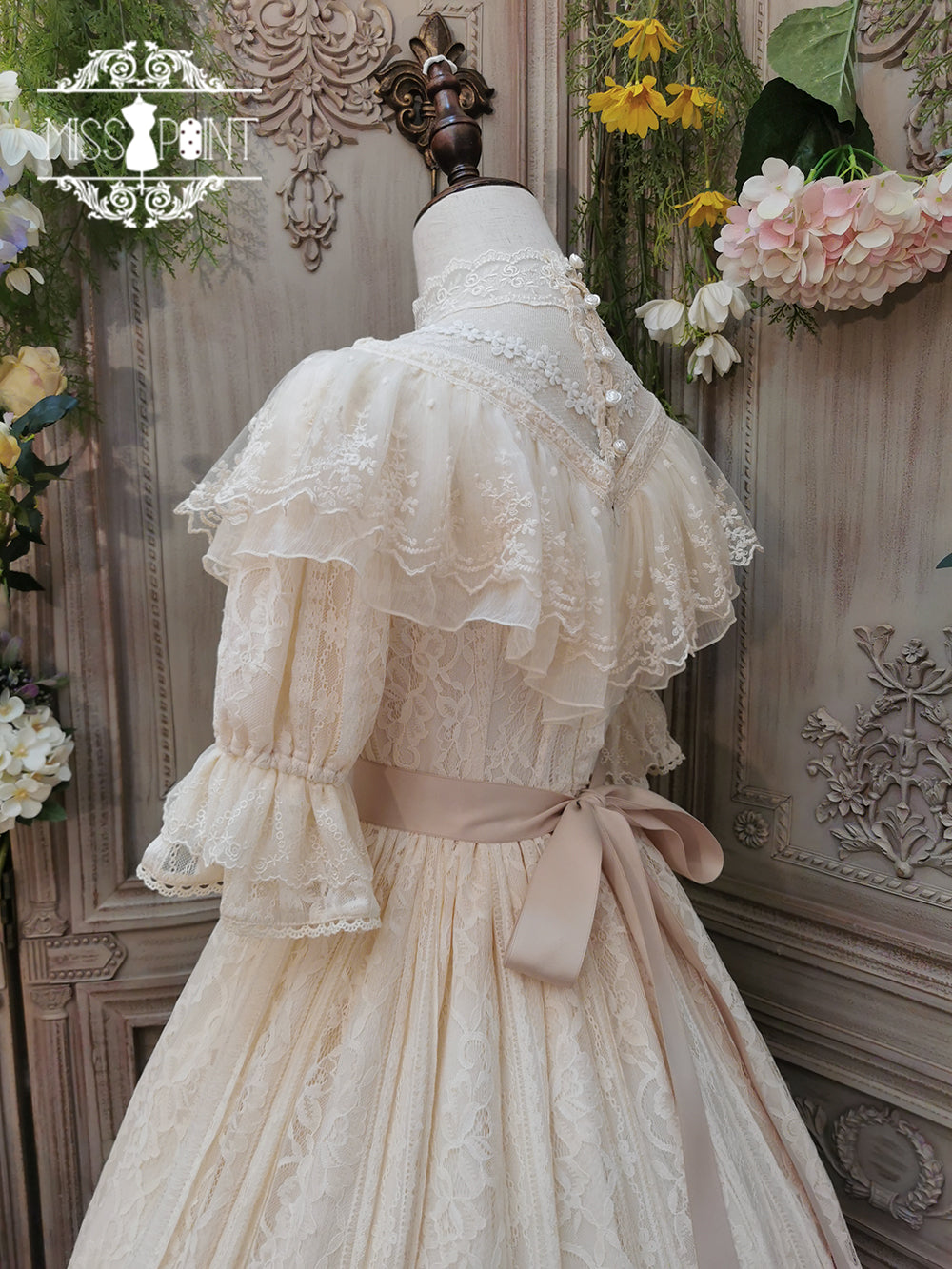 Miss Point~Woody Rose~Pure Color Lolita OP 352:63191