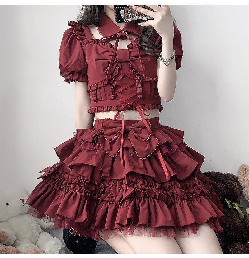 Your Princess~Sweetheart party~Sweet Lolita Skirt Suit   