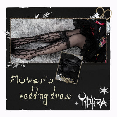 Yidhra - Wedding Night Butterfly - Kawaii Lolita Summer Tights
