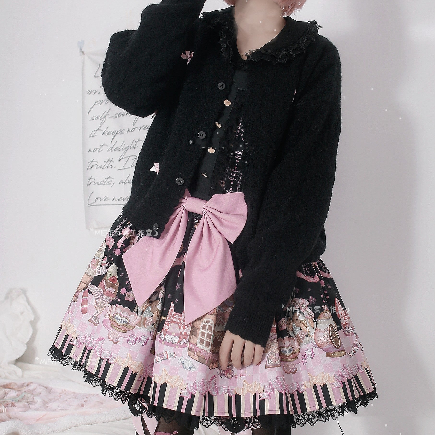 (BuyForMe) MIST~Hollow Out Long Sleeve Lolita Cardigan Multicolors