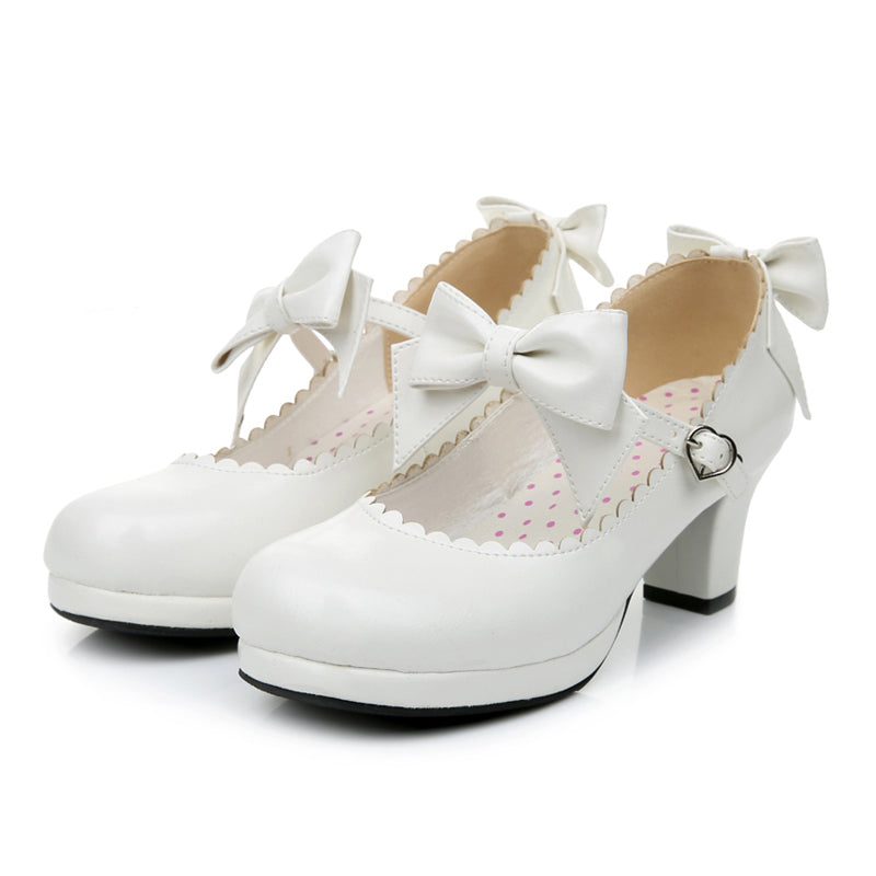 (BuyForMe) Sosic~Sweet Lolita Tea Party Thick Heels Shoes   