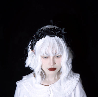 Strange Sugar~Gothic Lolita Lace organza KC   