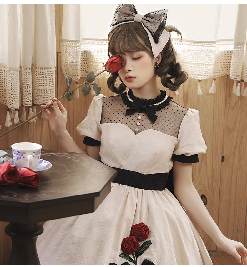 Sakuya Lolita~Meet the Rose~Kawaii Lolita  Daily OP   