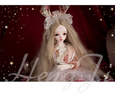 Hengji~ Long Wavy Wedding Lolita Wig   