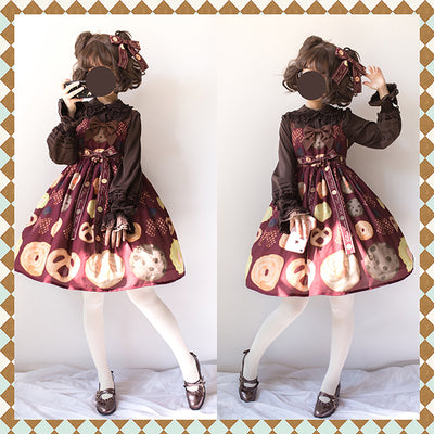 Cheese Cocoa~Sweet Cookies~Bow Hair Clip   