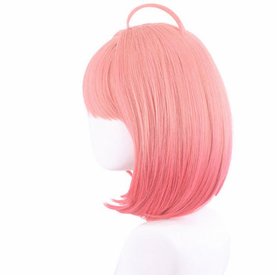 Piaoliujia~Spy × Family 35cm Pink Bob Cos Wig   