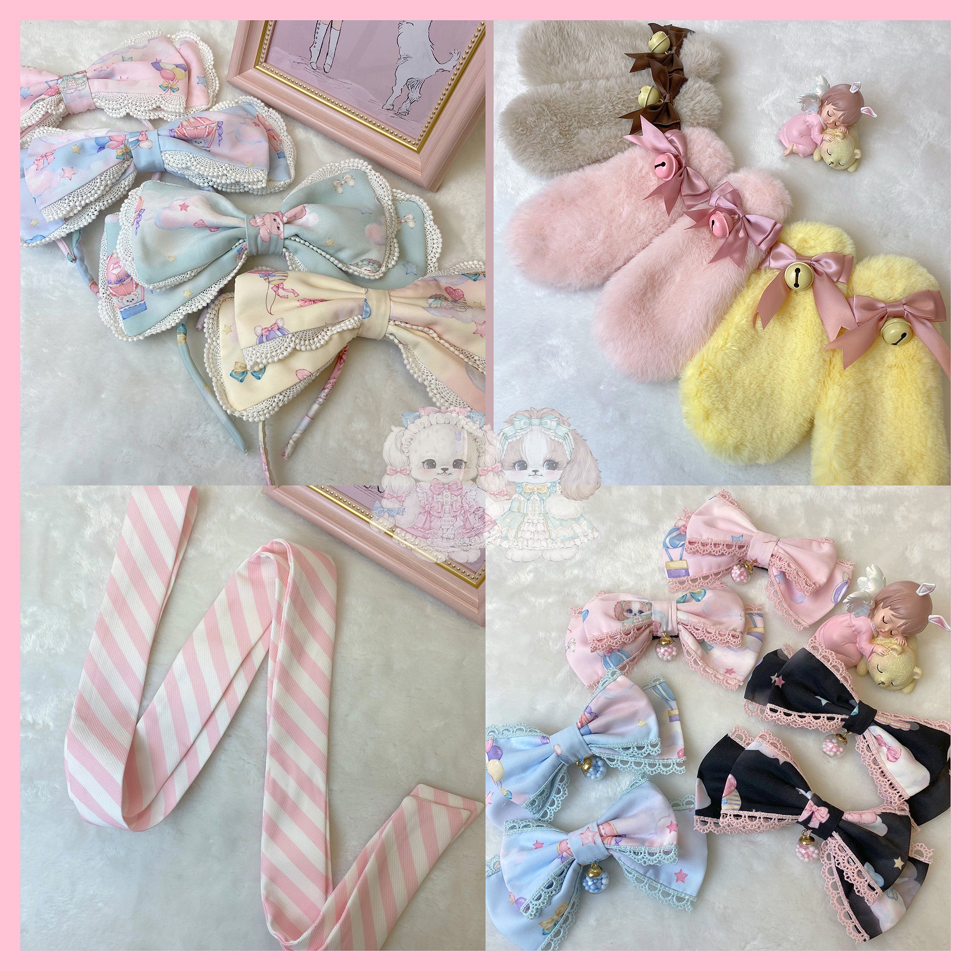 DreamWhale - Sweet Lolita Accessory Puppy-themed Headdress