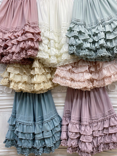 Little Dipper~Chinese Bellflower DIY Match Elegant Lolita Skirt   