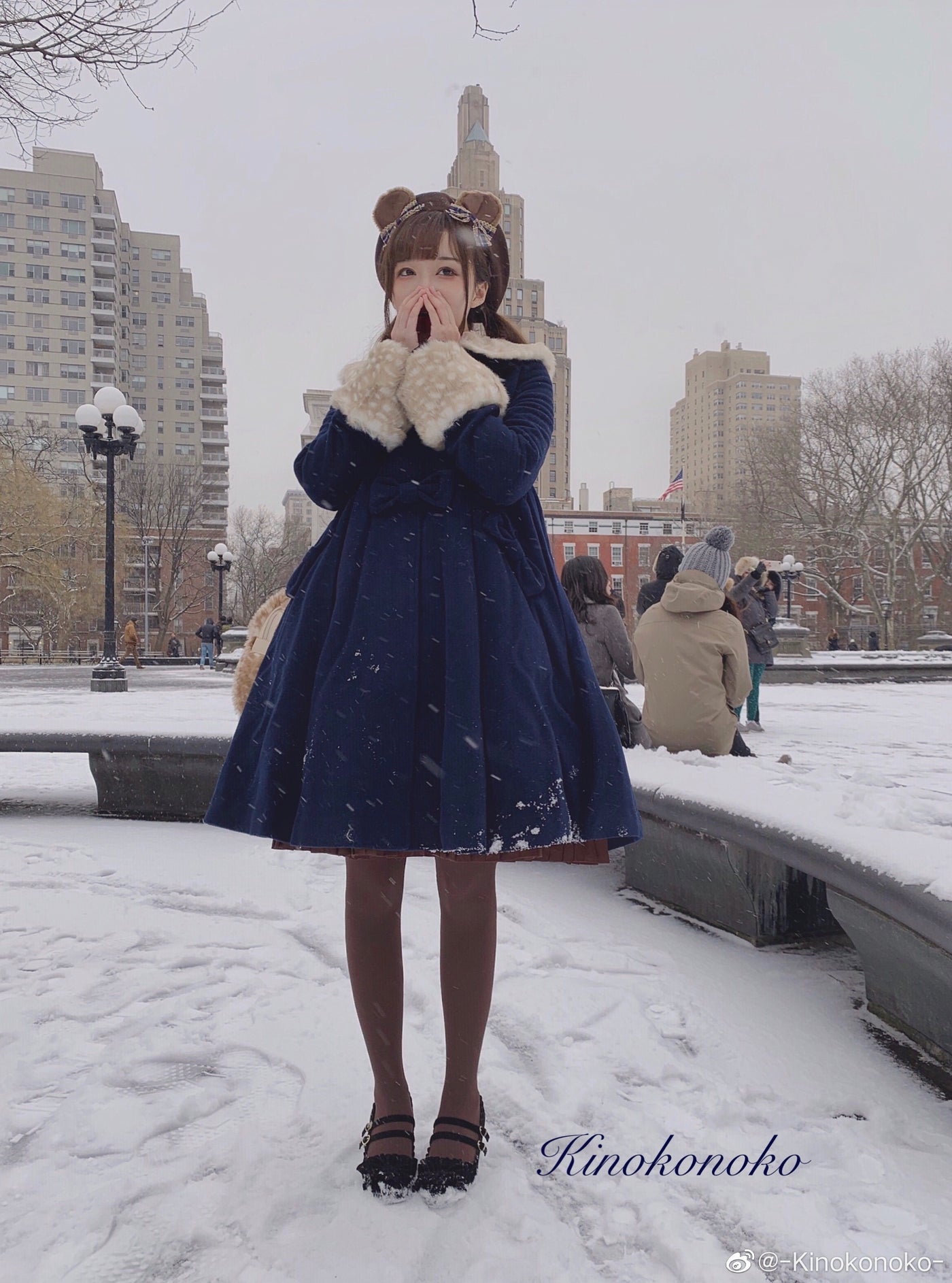 (Buyforme)Unideer~Casual Lolita Winter Wool Down Coat Multicolors   