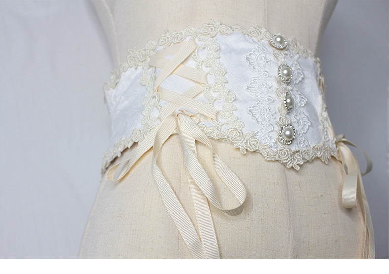 NanShengGe~Plus Size Lolita Lace Corset