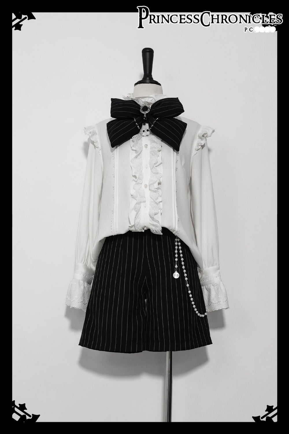 Princess Chronicles - Rabbit Theater - Ouji Lolita Blouse and Shorts Set