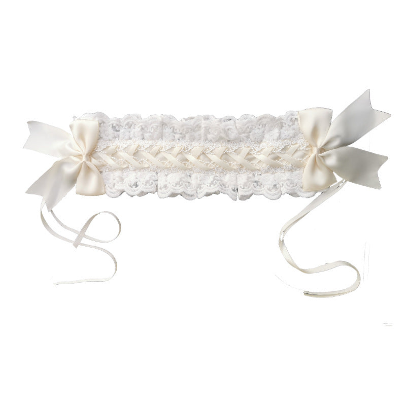 Sweet Kid Lolita Lace Hair Band ream color  