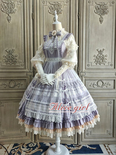 Alice Girl~Camellia Blooms~Elegant Lolita JSK Dress   