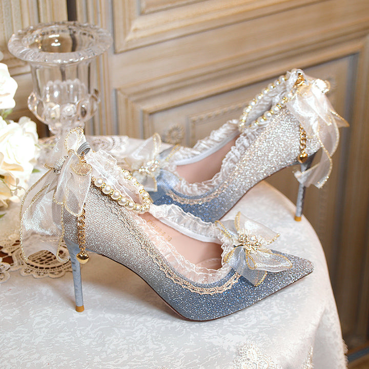 One Night~Wedding Lolita High Heels Shoes   