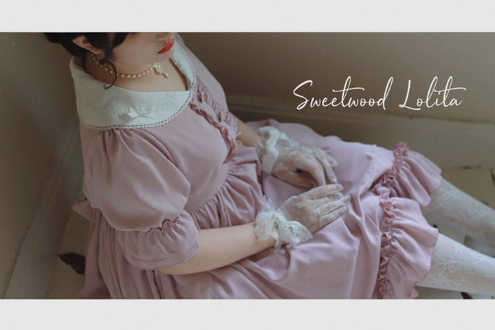 (Buyforme) Sweet Wood~ CLA French Vintage Lolita OP Dress 3806:20575