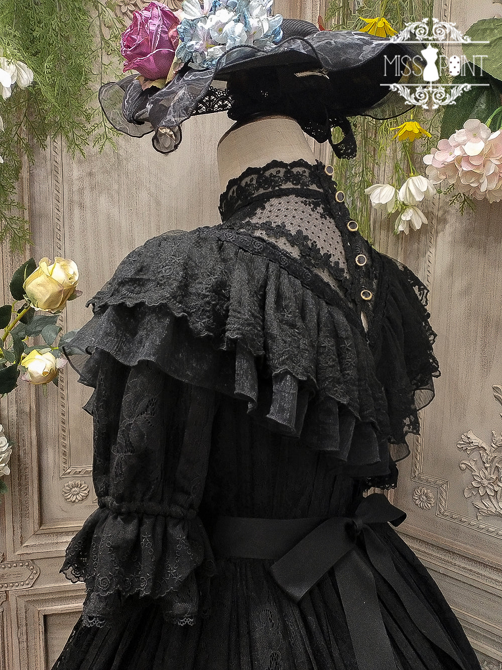 Miss Point~Woody Rose~Pure Color Lolita OP 352:63185