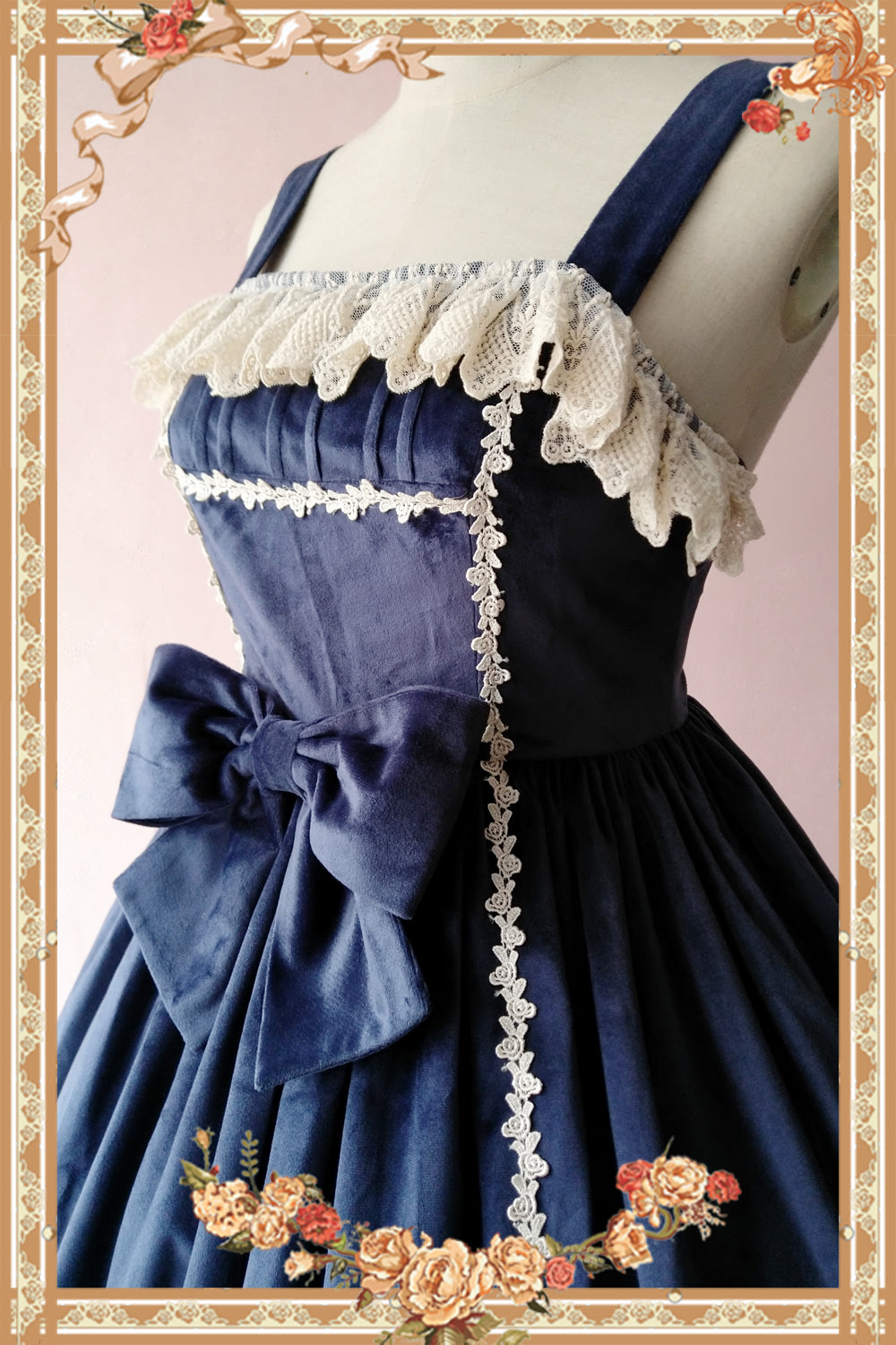 Infanta~Honey Sugar~Pure Velvet Lolita JSK Dress   