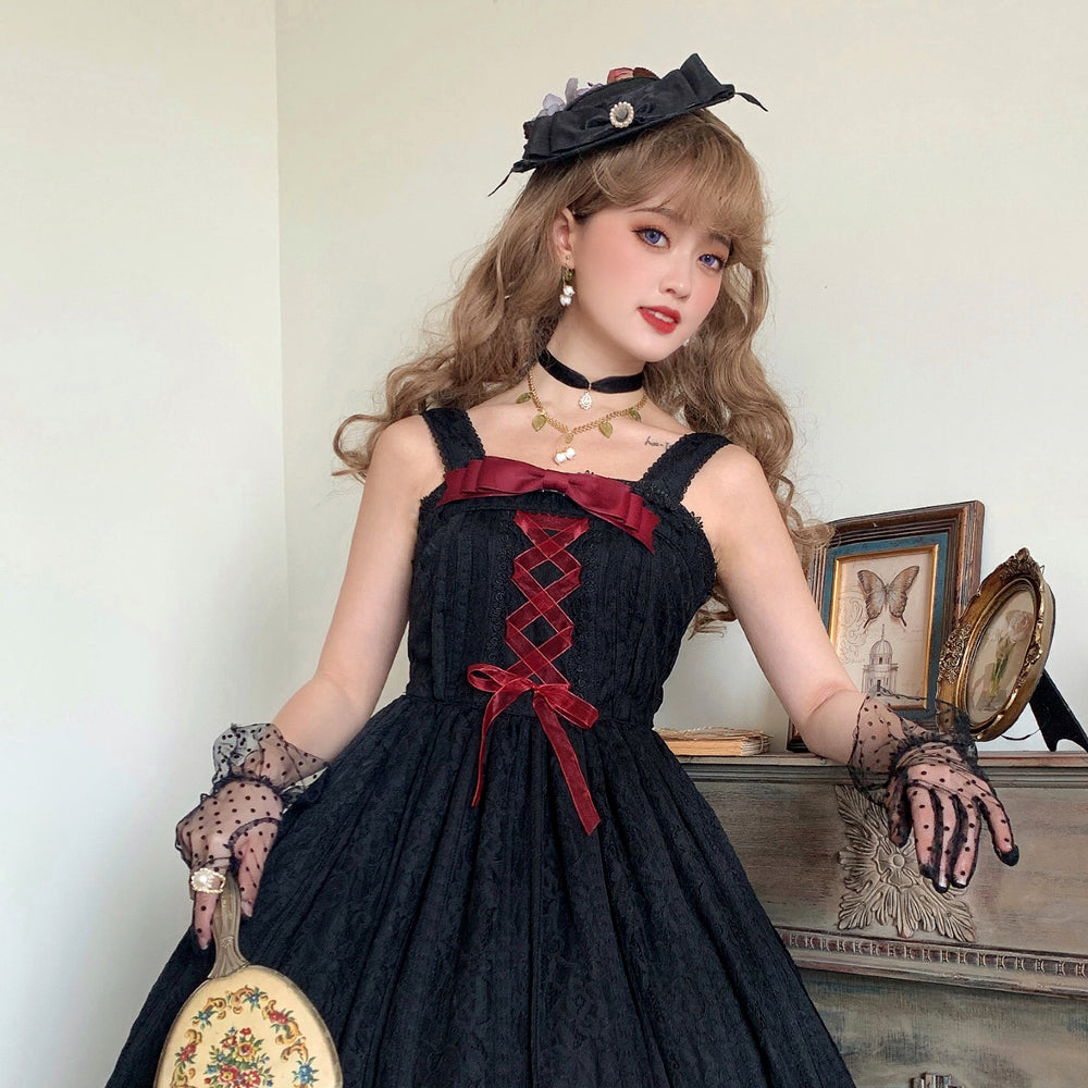 Miss Point - Woody Rose - Elegant Flower Lolita Hat