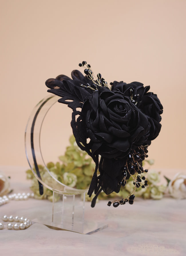 Rose of Sharon~Rose Poetry~ Bowknot Elegant Lolita Flower KC   