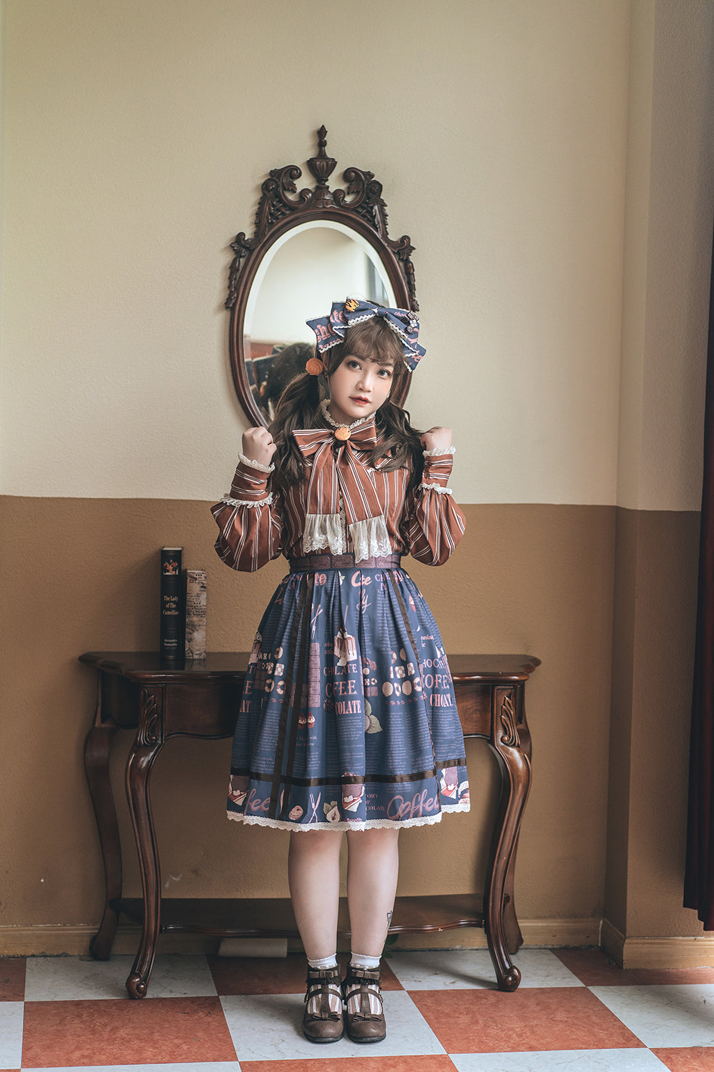 Miss Point~Chocolate Daily  Customize Sweet Lolita Skirt   