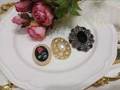 (BuyForMe) Miss Point~French Rose~Lolita Brooch and Waist Tie   