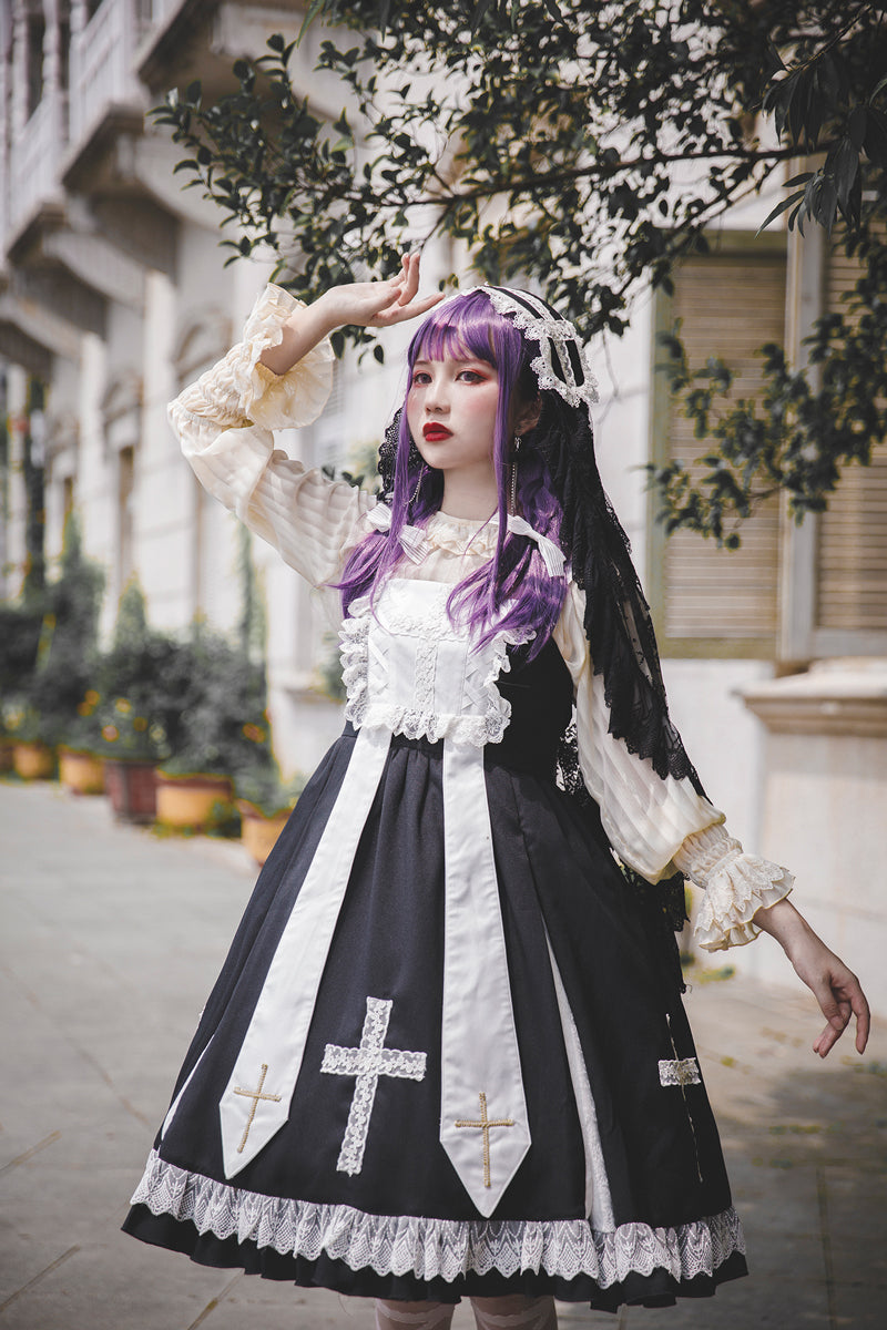 Infanta~Breath of Heaven~Gothic Lolita Jumper Dress   