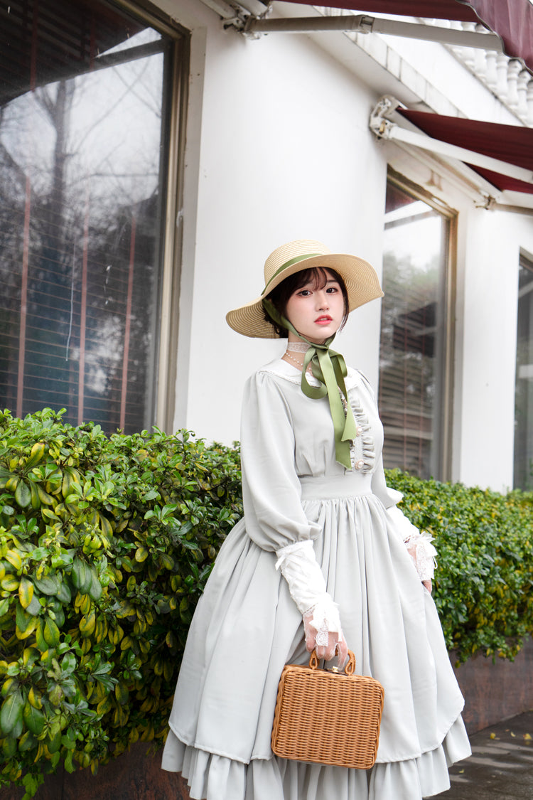 Sweet Wood - Lola's Diary - Multicolors Classic Lolita Plus Size OP Dress