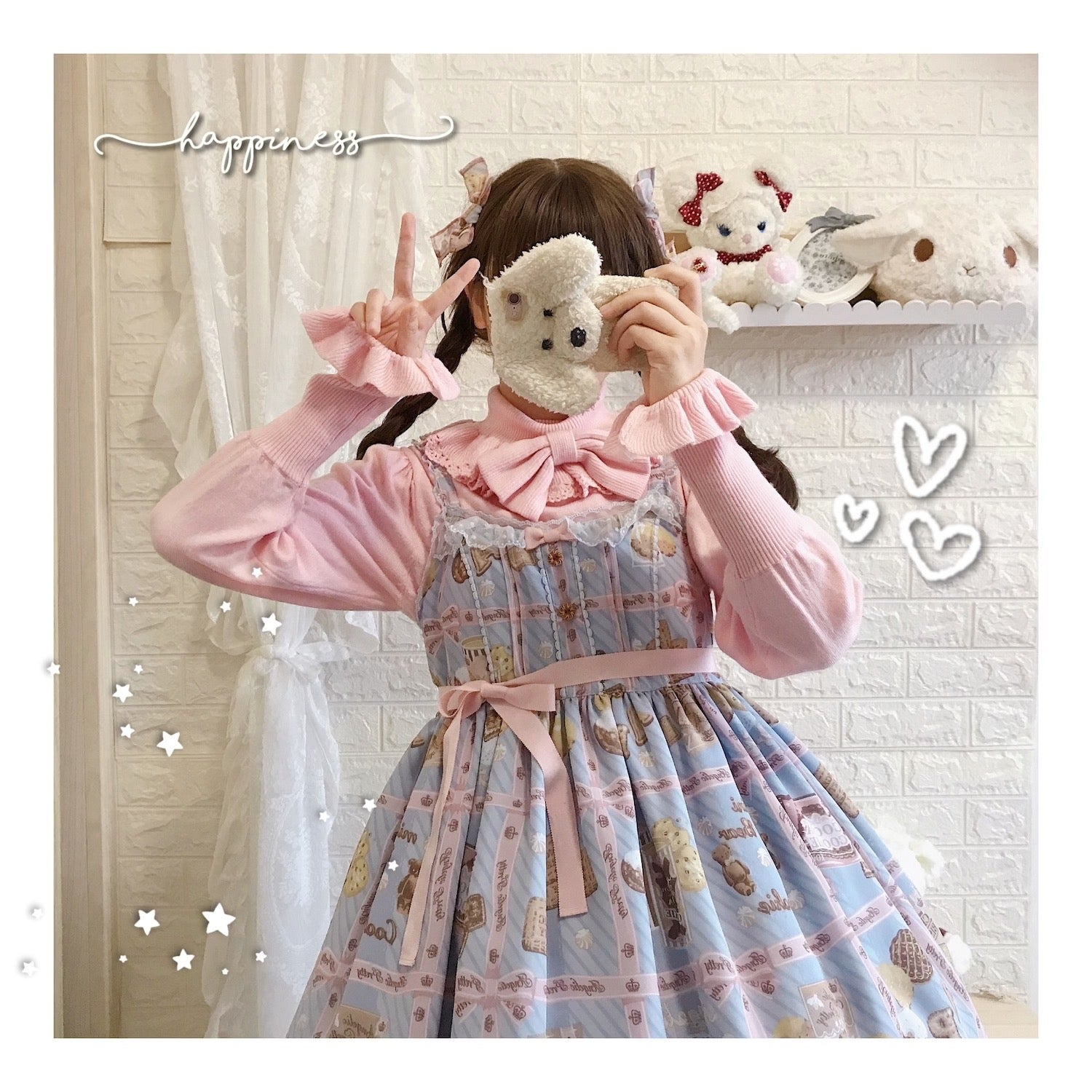 (BuyForMe) PPX STUDIO~Sweet Lolita Woolen Sweater Multicolors 6932:74832
