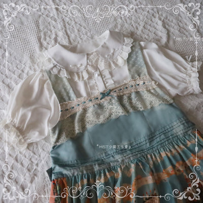 (BuyForMe) MIST~Sweet Short Sleeve Chiffon Lolita Blouse   