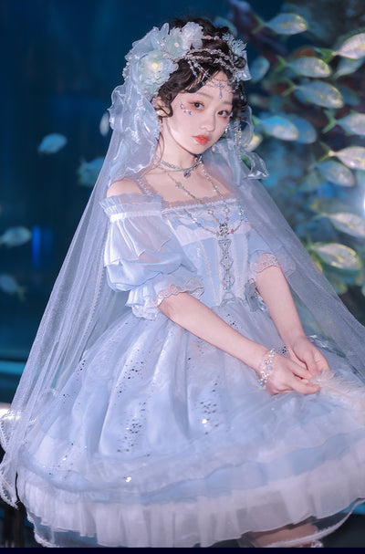 Fantasy Mirror~Hiding In The Deep For Spring~Wedding Lolita Accessories   