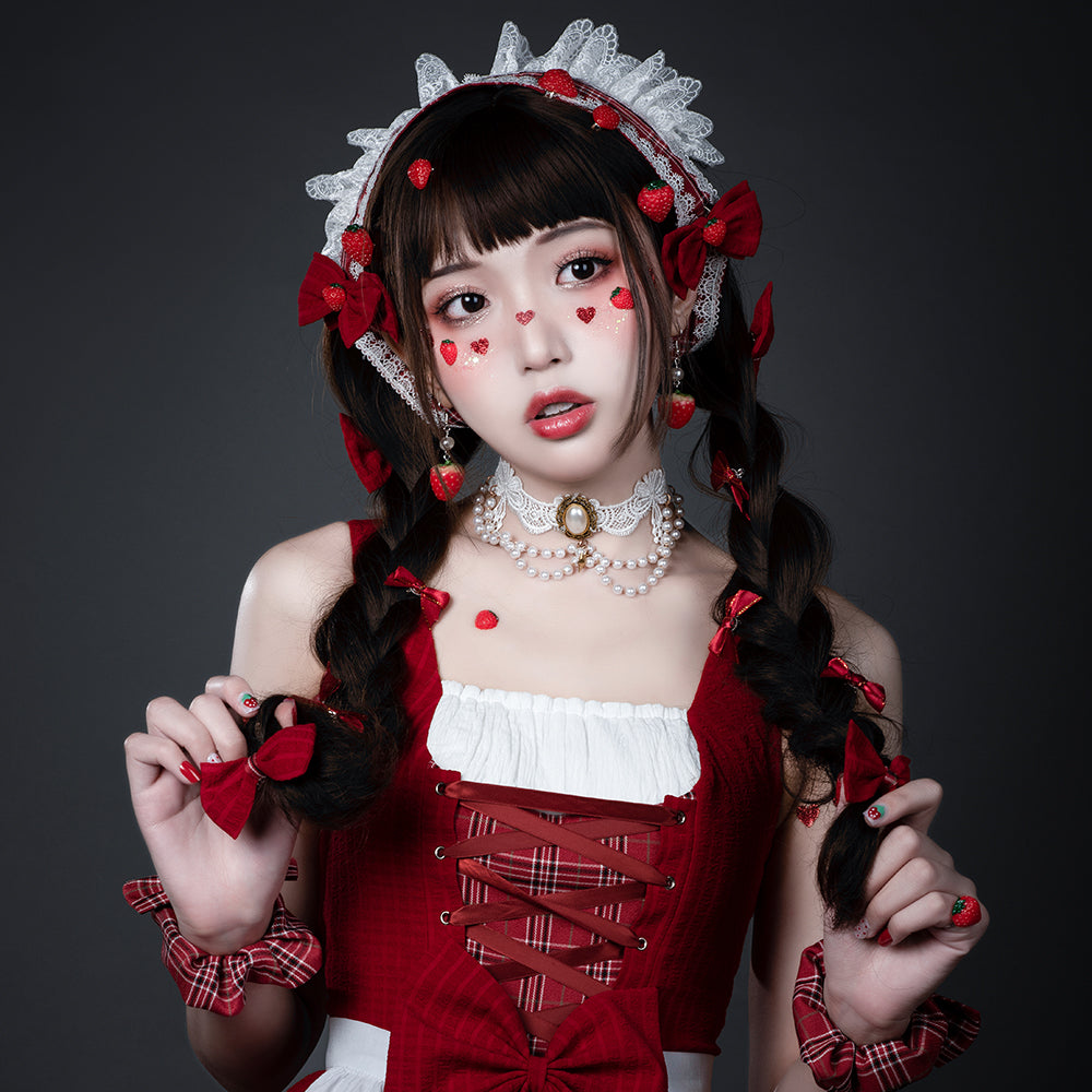 Youruipai~Little Red Riding Hood~Lolita Triangle Scarf   