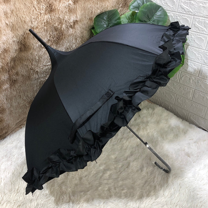 Pagoda-shaped Princess Sunscreen Elegant Lolita Parasol   